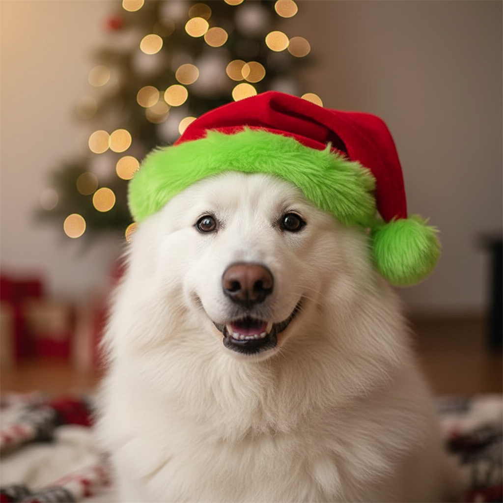 Plush Holiday Santa Hat™